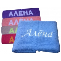 полотенца с именем АЛЁНА